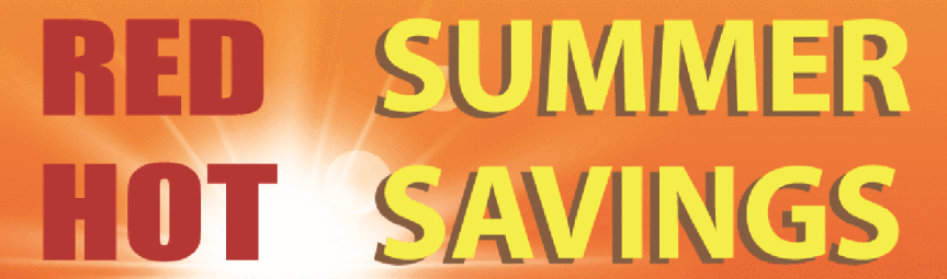 summer savings banner Heat Press Machine - Insta Graphic Systems