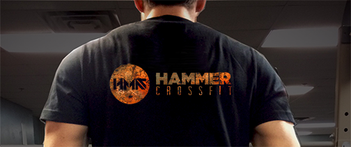 hammer crossfit logo on heat transfer shirt Heat Press Machine - Insta Graphic Systems