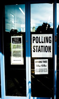 polling station image Heat Press Machine - Insta Graphic Systems