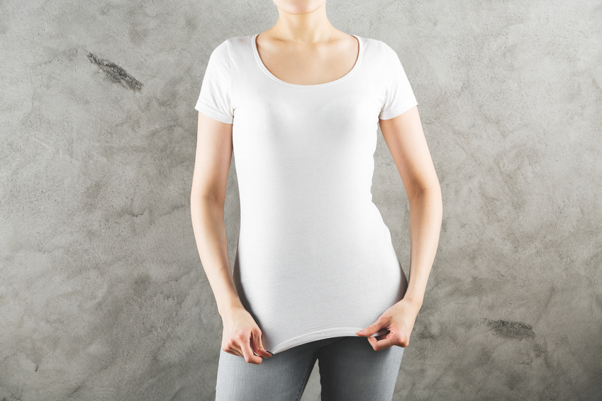 womens white shirt example Heat Press Machine - Insta Graphic Systems