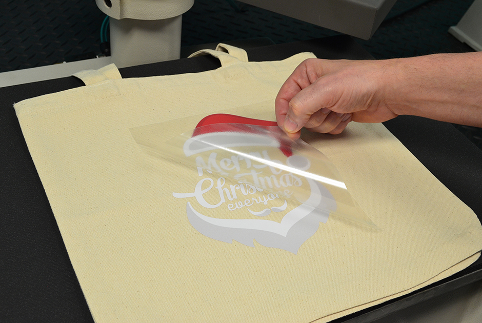 Heat Press Design Merry Christmas Tote Bag Insta Graphic Systems