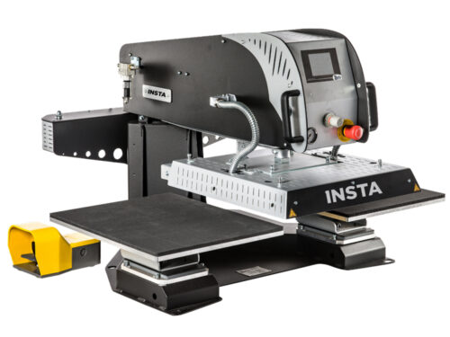 Insta 780 Dual Shuttle, fully automatic heat press: