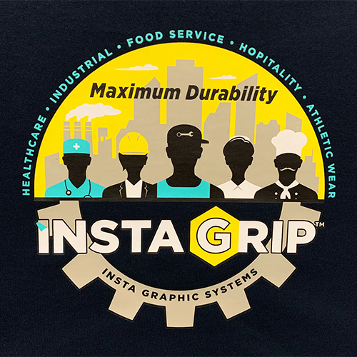 InstaGrip Insta Graphics System Maximum Durability Logo